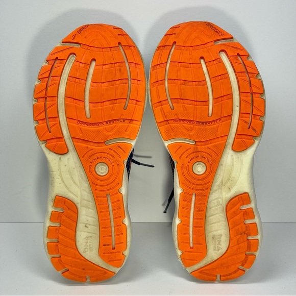 Brooks Men’s Glycerin GTS 20 Blue Depths/Palace Blue/Orange Size 10 - Picture 11 of 11